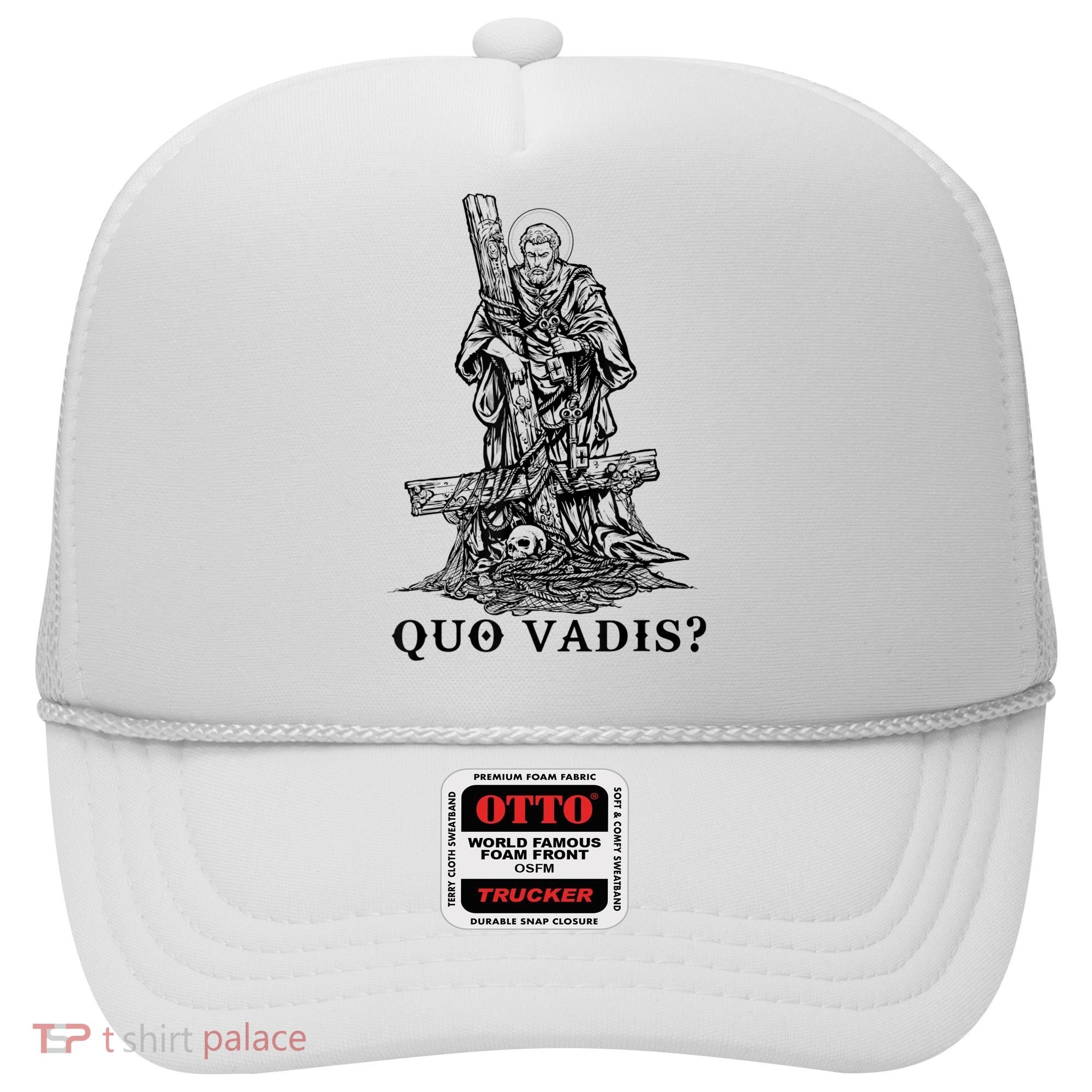 Saint Peter Quo Vadis Catholic Christian Jesus Hat