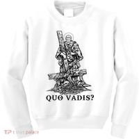 Saint Peter Quo Vadis Catholic Christian Jesus Kids Sweatshirt thumb 0