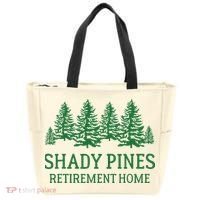 Shady Pines Retirement Home Tote Bag thumb 0