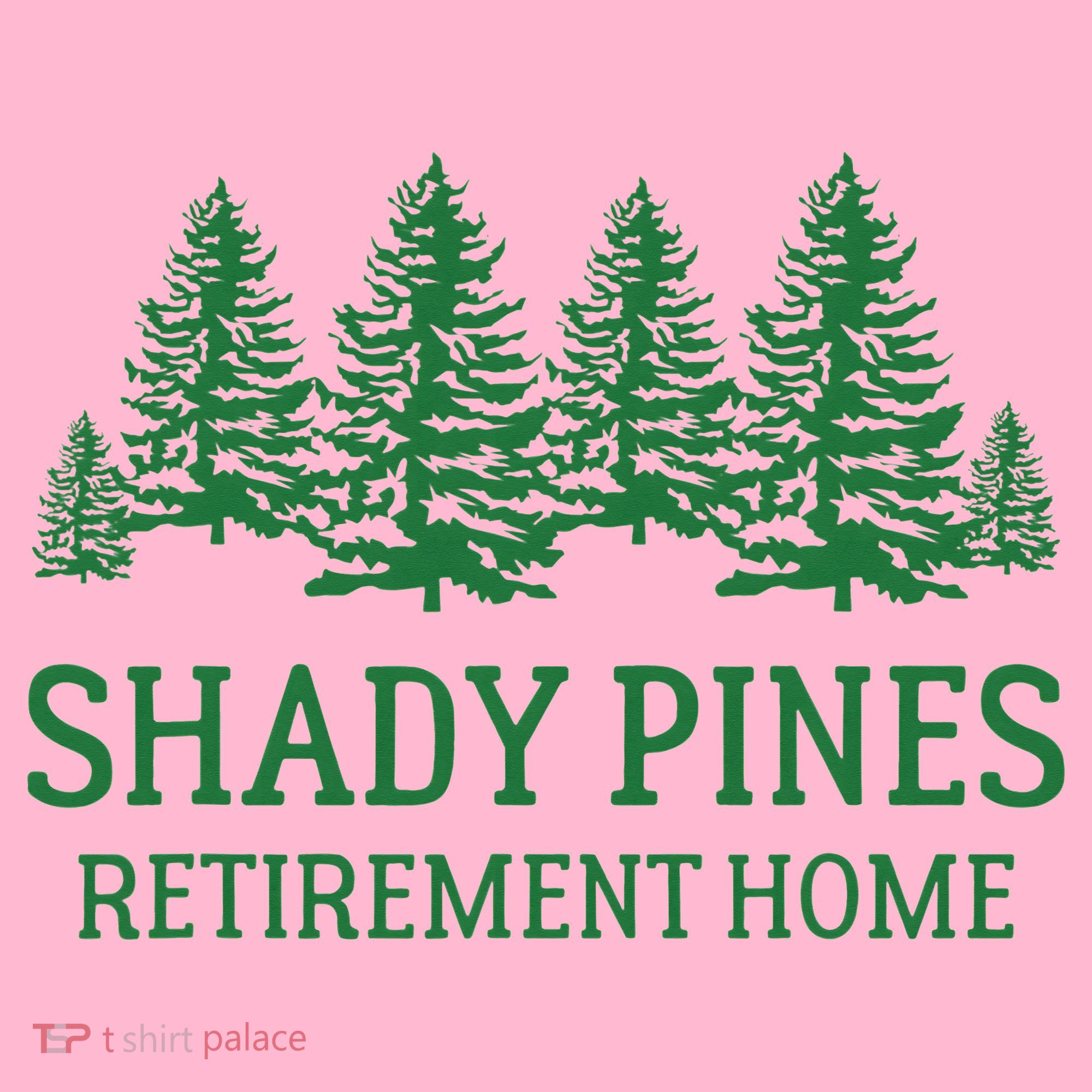 Shady Pines Retirement Home Coaster