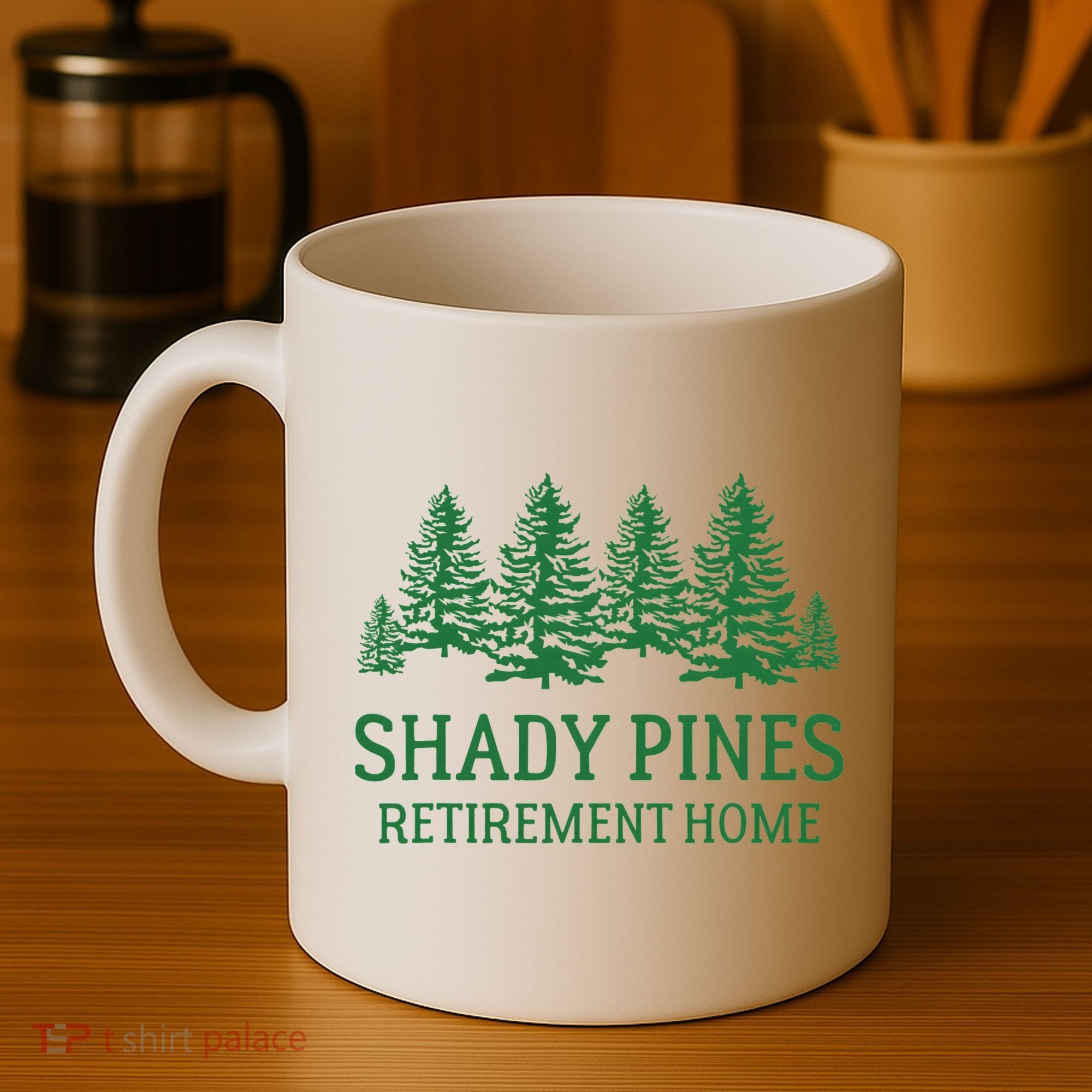 Shady Pines Retirement Home Coffee Mug