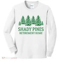 Shady Pines Retirement Home Kids Long Sleeve Shirt thumb 0