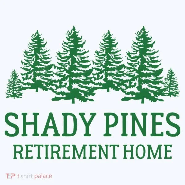 Shady Pines Retirement Home Kids Long Sleeve Shirt