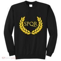 Spqr Purple Roman Sweatshirt thumb 0
