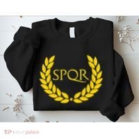 Spqr Purple Roman Sweatshirt thumb 2