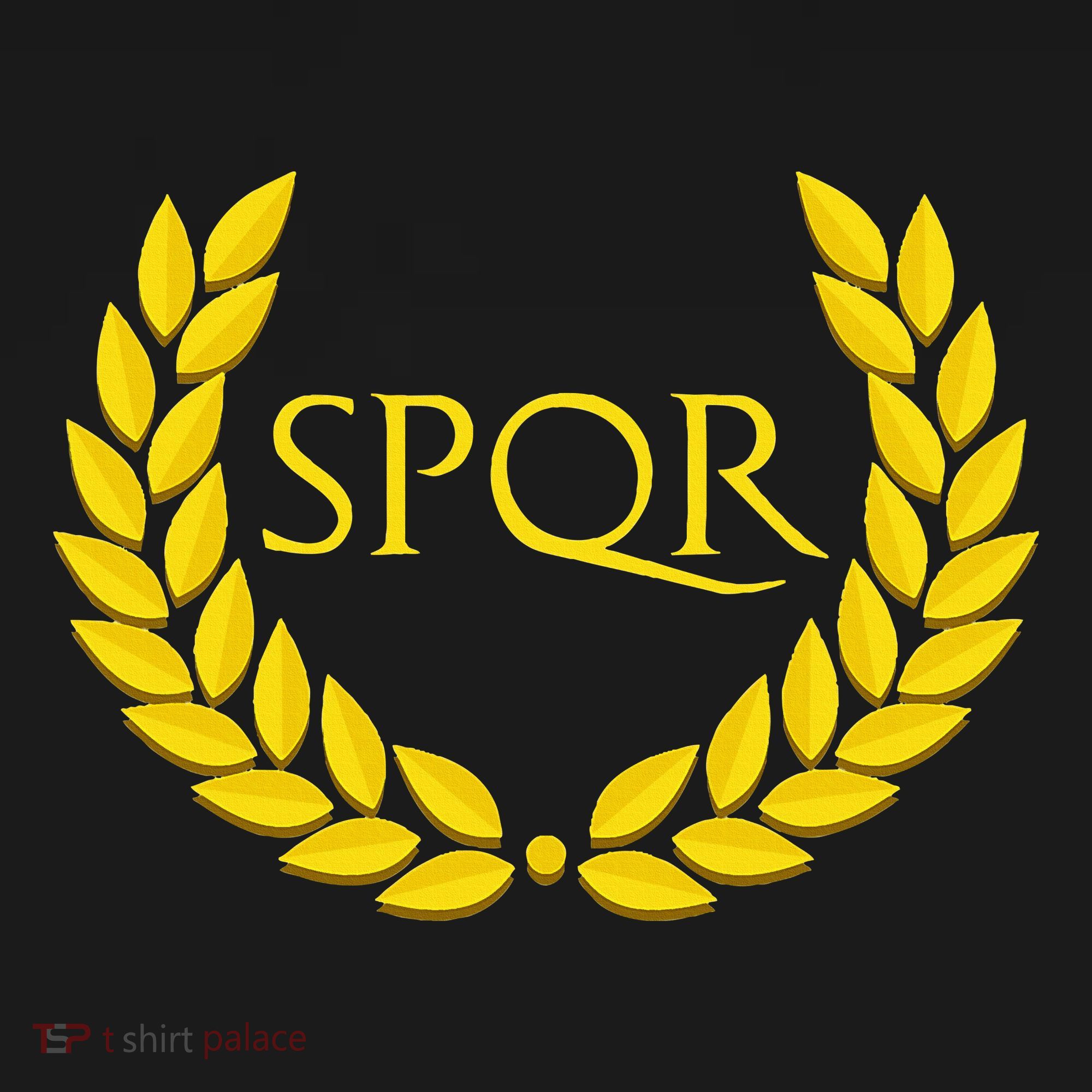 Spqr Purple Roman Coaster