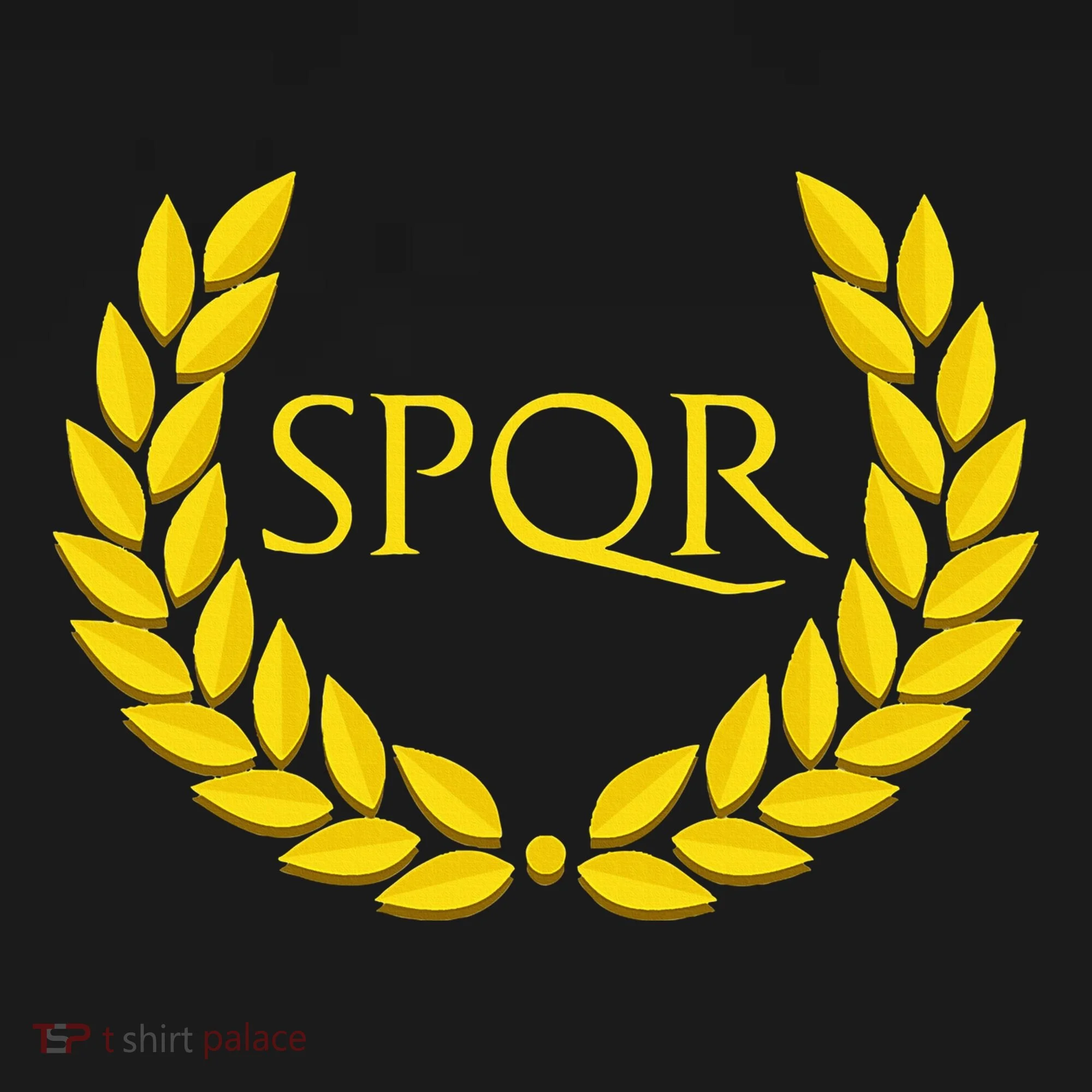 Spqr Purple Roman Coaster