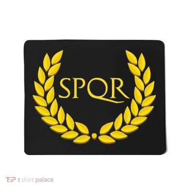 Spqr Purple Roman Mousepad