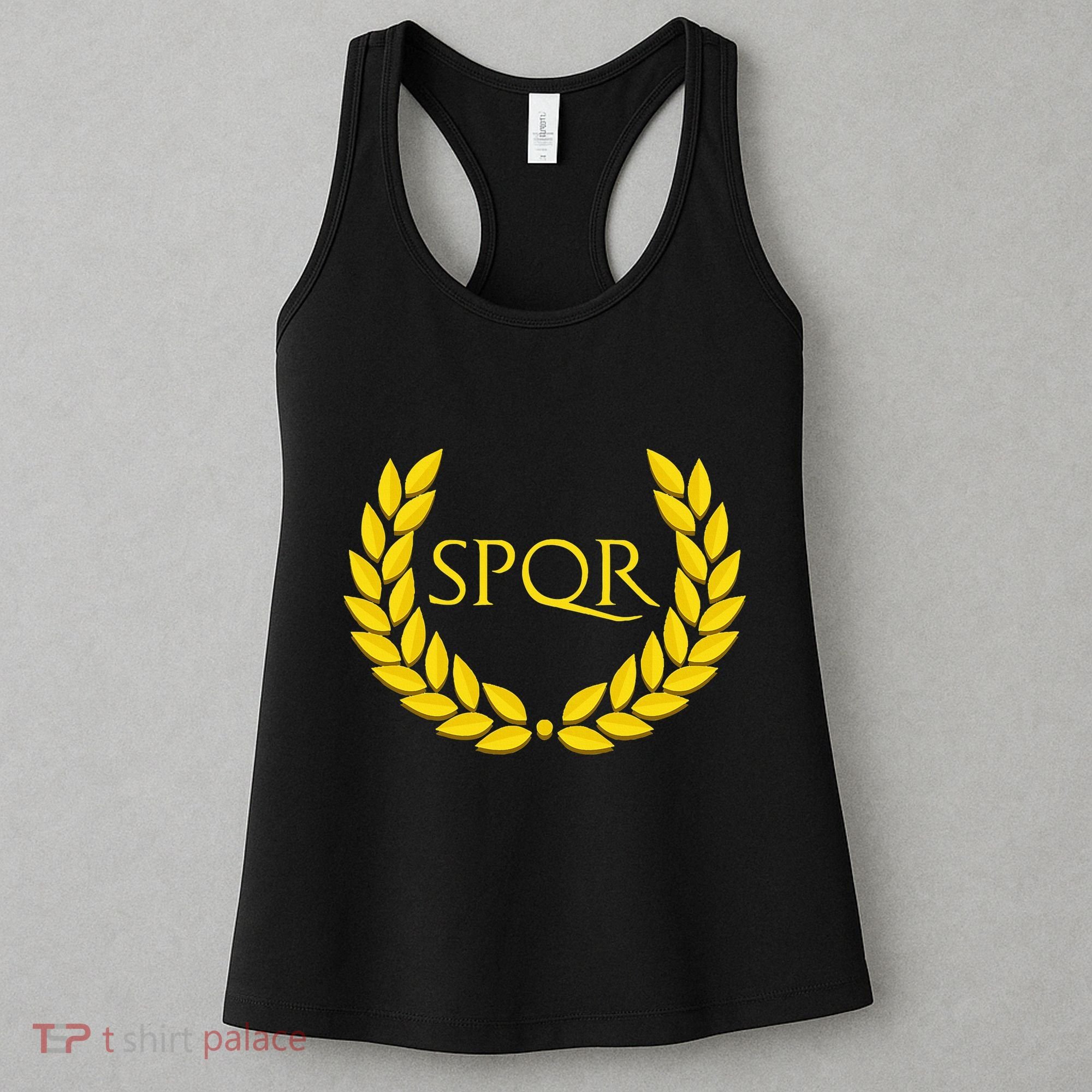 Spqr Purple Roman Women's Tank Top