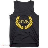 Spqr Purple Roman Tank Top thumb 0