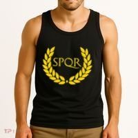 Spqr Purple Roman Tank Top thumb 3
