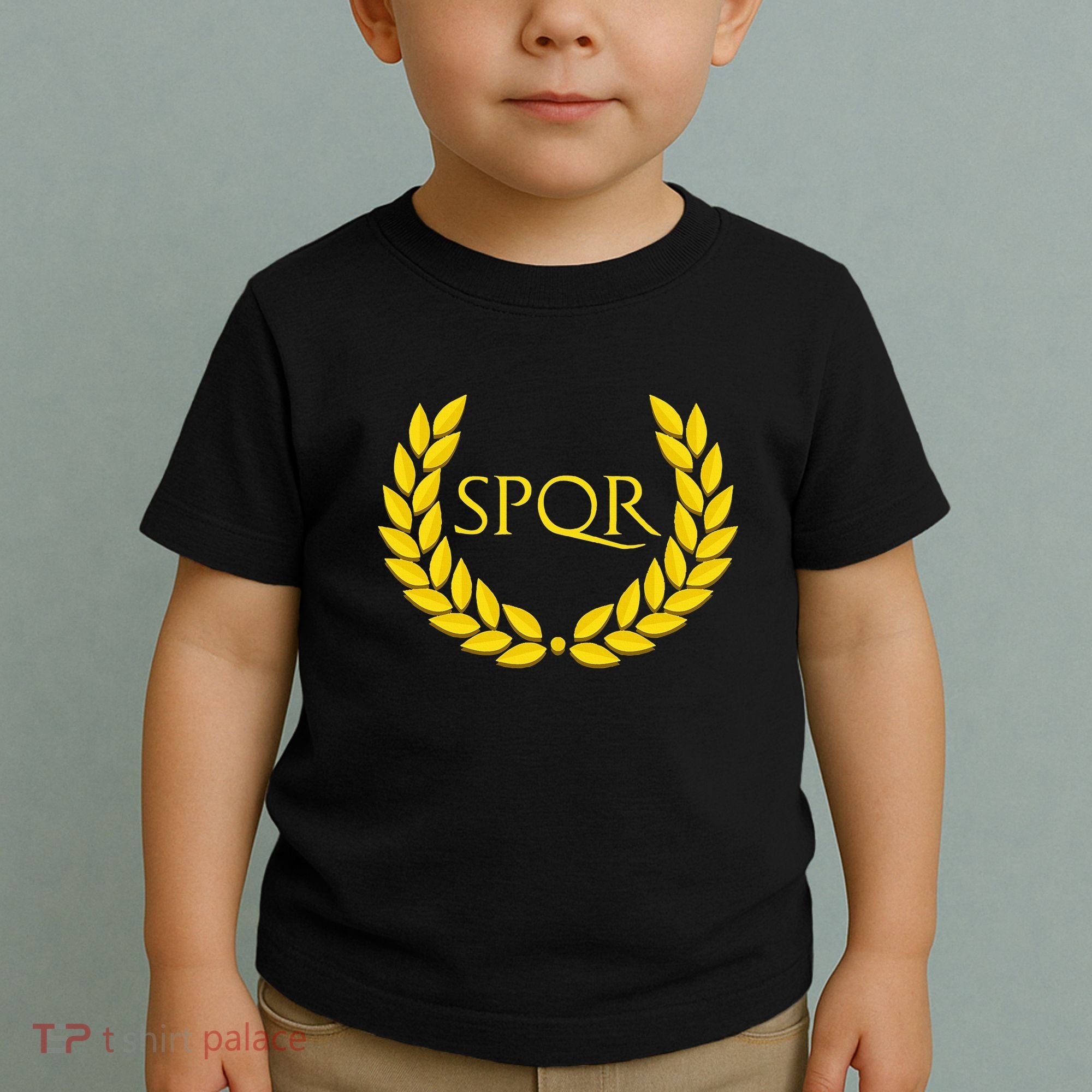 Spqr Purple Roman Toddler T-Shirt