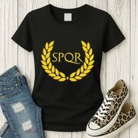 Spqr Purple Roman Women's T-Shirt thumb 3