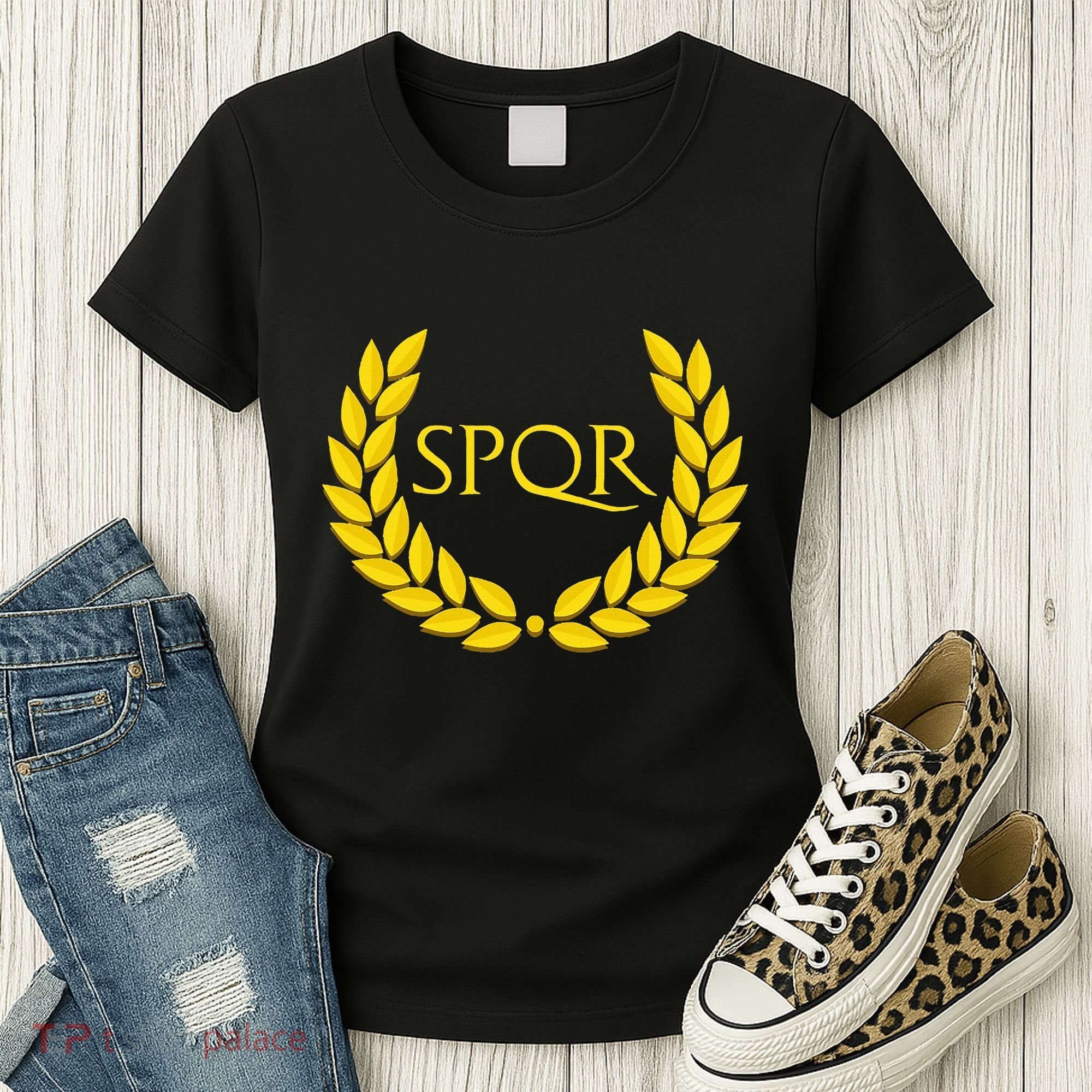 Spqr Purple Roman Women's T-Shirt