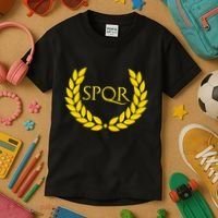 Spqr Purple Roman Kids T-Shirt thumb 3