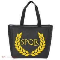 Spqr Purple Roman Tote Bag thumb 0