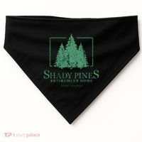 Shady Pines Retirement Home USA-Made Doggie Bandana thumb 0