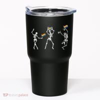 Skeleton Pride Rainbow Lgbtq Funny Pride. Tumbler thumb 0