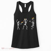 Skeleton Pride Rainbow Lgbtq Funny Pride. Women's Tank Top thumb 0