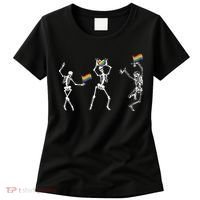 Skeleton Pride Rainbow Lgbtq Funny Pride. Women's T-Shirt thumb 0