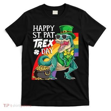 St Pat Rex Day Dinosaur St Patricks Day T-Shirt