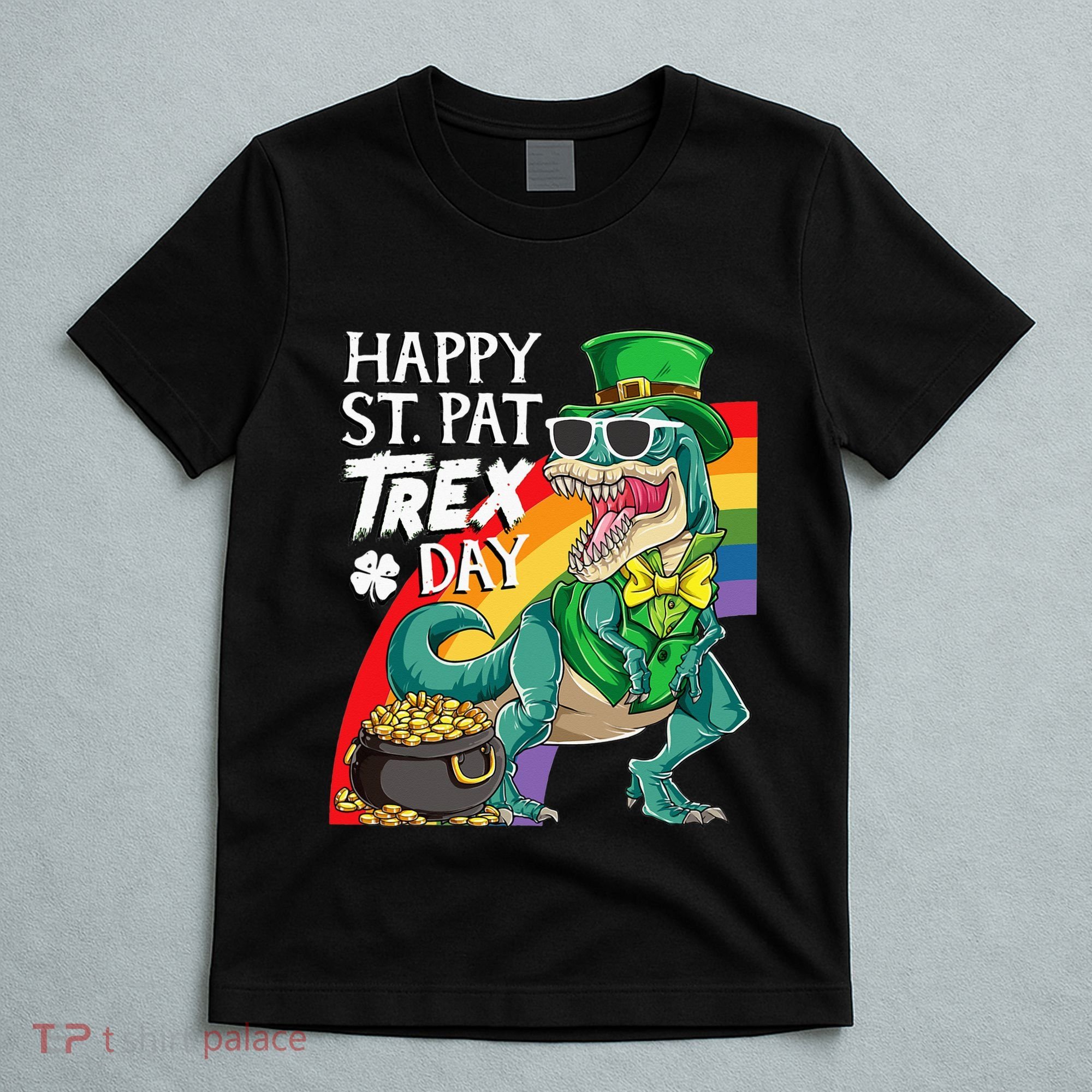 St Pat Rex Day Dinosaur St Patricks Day T-Shirt