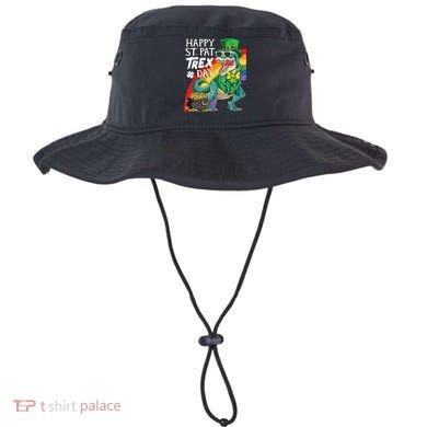 St Pat Rex Day Dinosaur St Patricks Day Bucket Hat