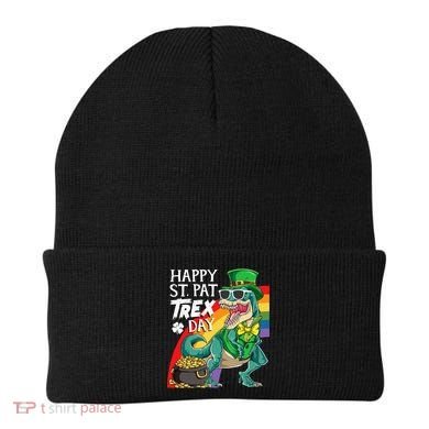 St Pat Rex Day Dinosaur St Patricks Day Beanie