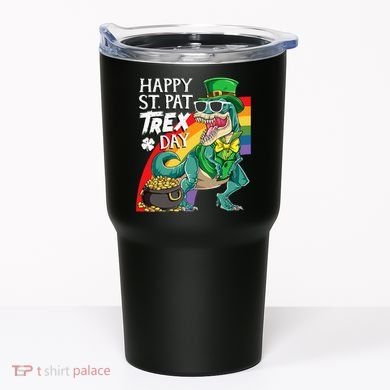 St Pat Rex Day Dinosaur St Patricks Day Tumbler