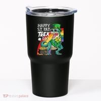 St Pat Rex Day Dinosaur St Patricks Day Tumbler thumb 0