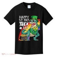 St Pat Rex Day Dinosaur St Patricks Day Kids T-Shirt thumb 0