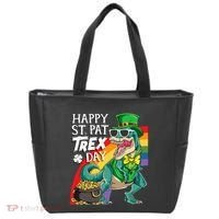 St Pat Rex Day Dinosaur St Patricks Day Tote Bag thumb 0
