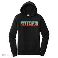 Squash Player Retro Evolution Racquetball Crossminton Sport Women's Hoodie thumb 0