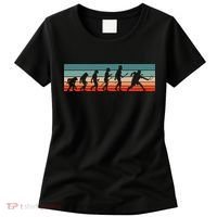 Squash Player Retro Evolution Racquetball Crossminton Sport Women's T-Shirt thumb 0