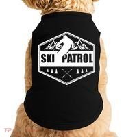 Ski Patrol Rescue Mountain Patroller Gift Doggie Tank thumb 0