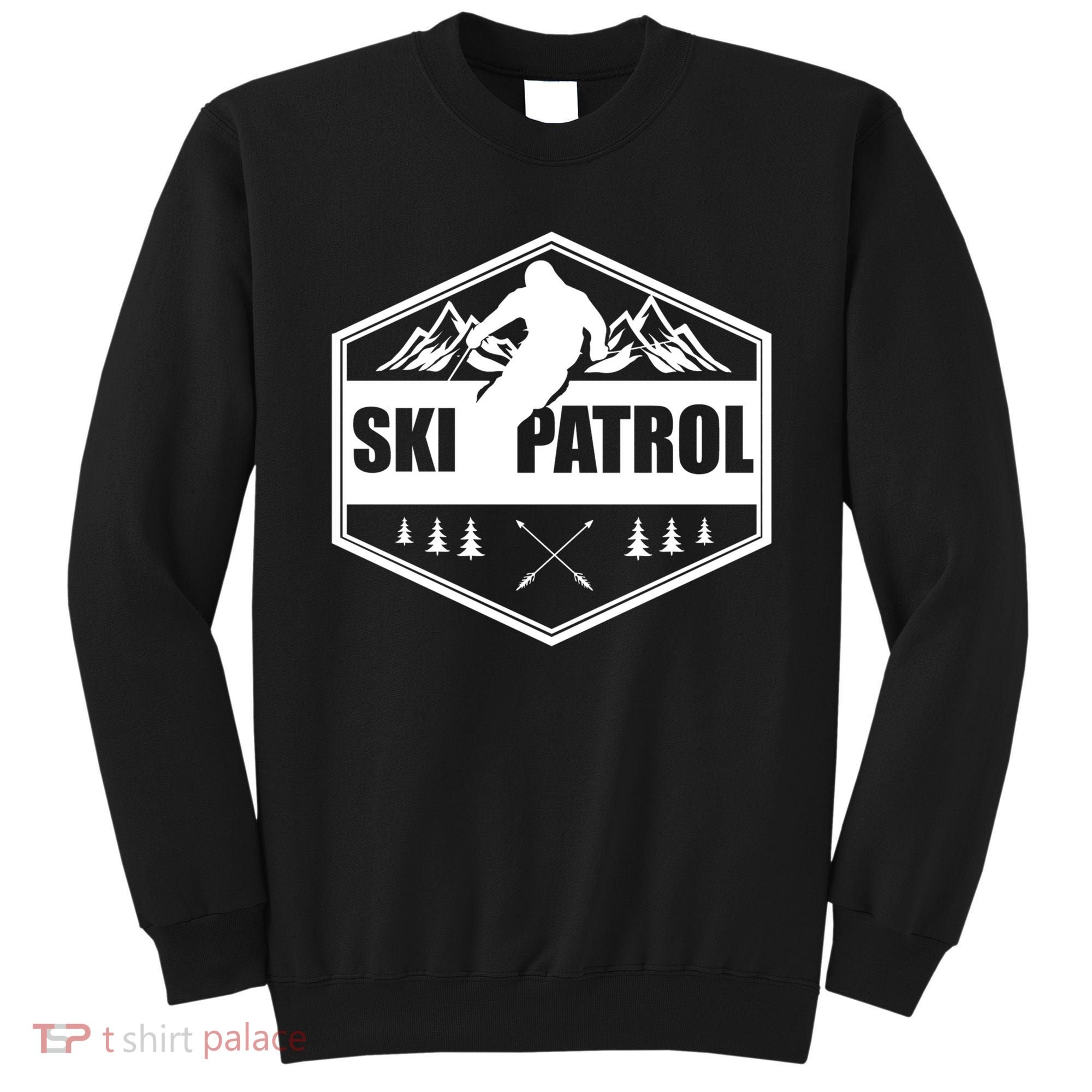 Ski Patrol Rescue Mountain Patroller Gift Sweatshirt