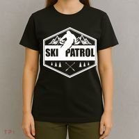 Ski Patrol Rescue Mountain Patroller Gift T-Shirt thumb 4