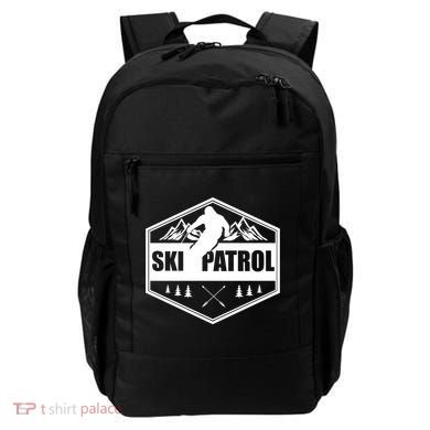 Ski Patrol Rescue Mountain Patroller Gift Backpack