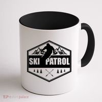 Ski Patrol Rescue Mountain Patroller Gift Coffee Mug thumb 1