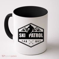 Ski Patrol Rescue Mountain Patroller Gift Coffee Mug thumb 0