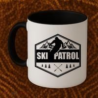 Ski Patrol Rescue Mountain Patroller Gift Coffee Mug thumb 2