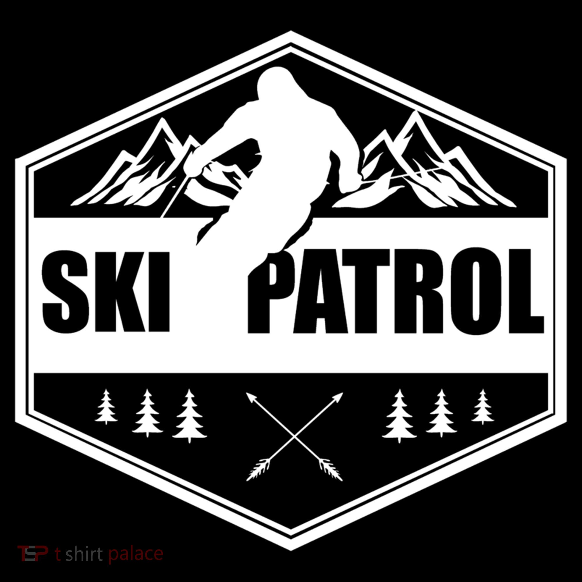 Ski Patrol Rescue Mountain Patroller Gift Women's Hoodie