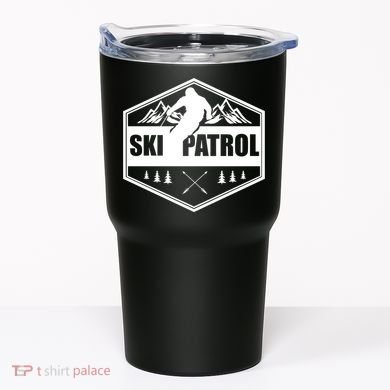 Ski Patrol Rescue Mountain Patroller Gift Tumbler