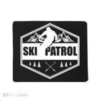 Ski Patrol Rescue Mountain Patroller Gift Mousepad thumb 0