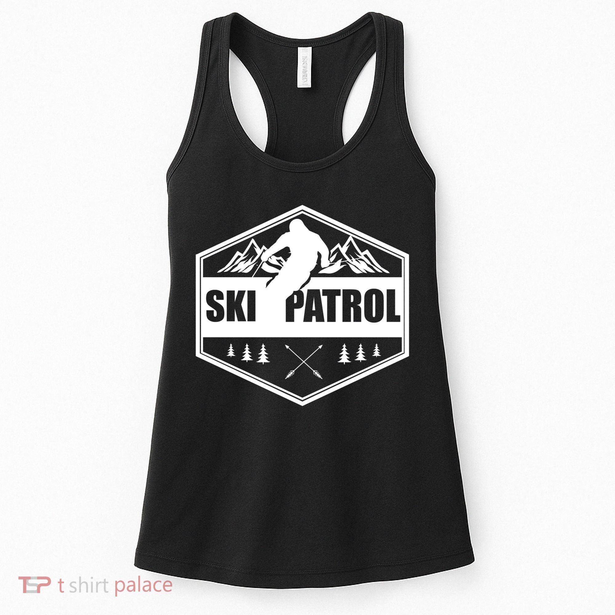 Ski Patrol Rescue Mountain Patroller Gift Women's Tank Top