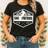 Ski Patrol Rescue Mountain Patroller Gift Women's T-Shirt thumb 2