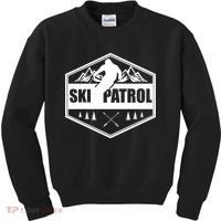 Ski Patrol Rescue Mountain Patroller Gift Kids Sweatshirt thumb 0
