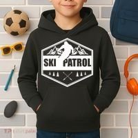 Ski Patrol Rescue Mountain Patroller Gift Kids Hoodie thumb 2