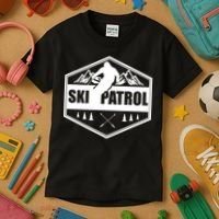 Ski Patrol Rescue Mountain Patroller Gift Kids T-Shirt thumb 3