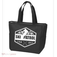 Ski Patrol Rescue Mountain Patroller Gift Tote Bag thumb 3